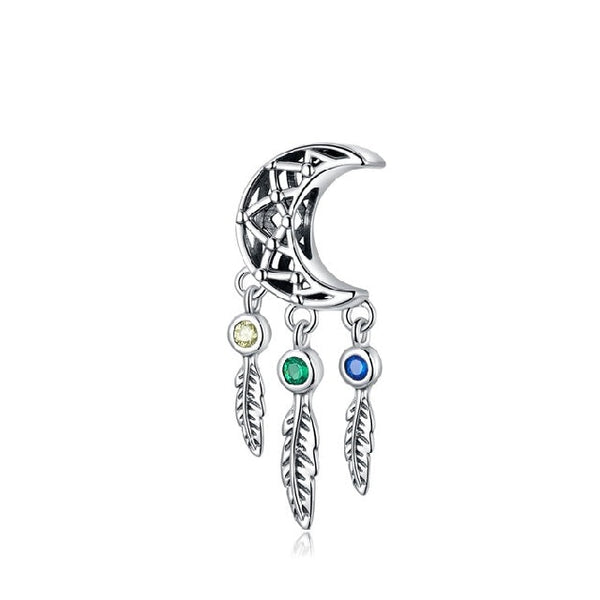Charm Anhänger Traumfänger Sterlingsilber - FALKENKOENIG SCHMUCK & Piercing Online Shop