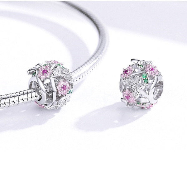 Schmetterling Charm Anhänger Sterling Silber - FALKENKOENIG SCHMUCK & Piercing Online Shop