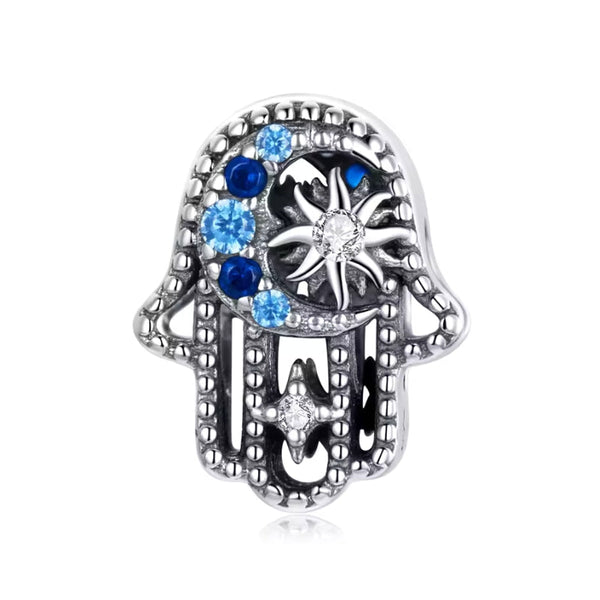 Fatima Charm-Anhänger 925er Silber - FALKENKOENIG SCHMUCK & Piercing Online Shop