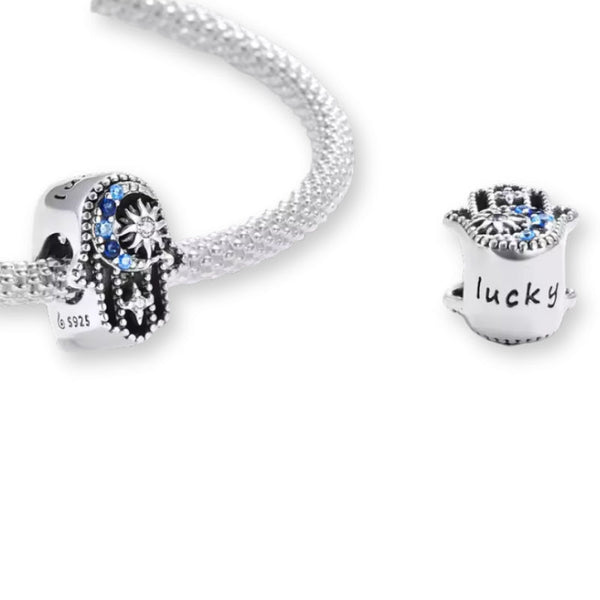 Fatima Charm-Anhänger 925er Silber - FALKENKOENIG SCHMUCK & Piercing Online Shop