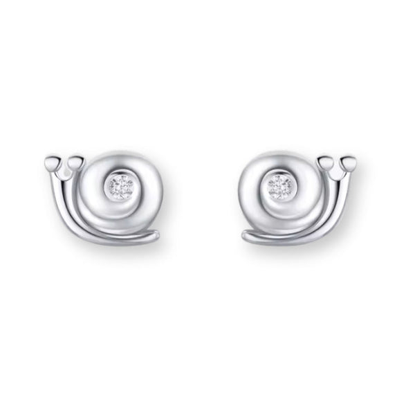 Schnecken Ohrstecker 925er Silber