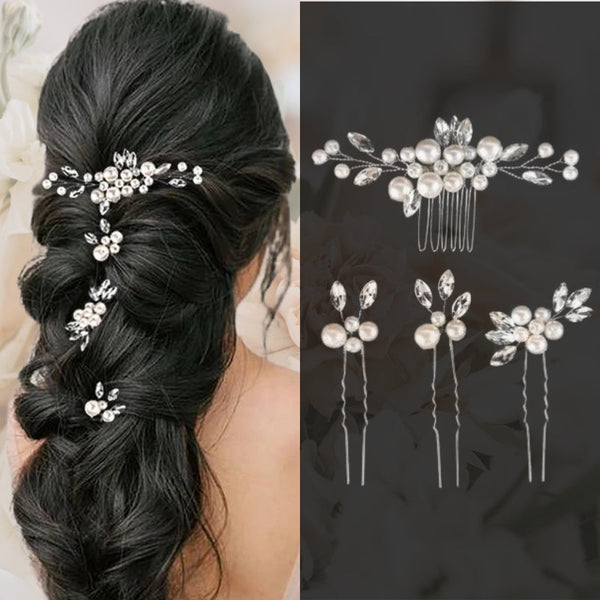 Set Braut-Haarschmuck Hochzeit