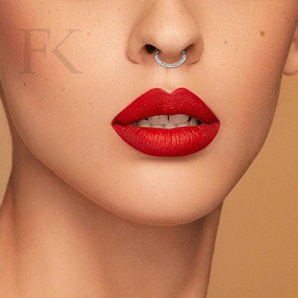 Nasenring Silber Septum-Piercing Titan