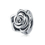 Rosen Charm Anhänger Stopper Sterling Silber - FALKENKOENIG SCHMUCK & Piercing Online Shop