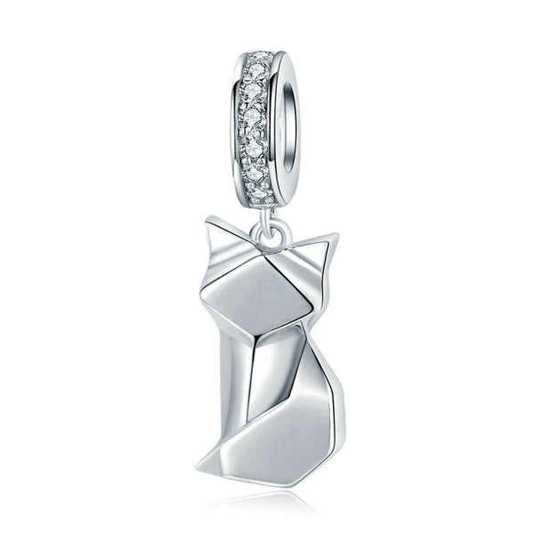 Charm Anhänger Katze Sterling Silber - FALKENKOENIG SCHMUCK & Piercing Online Shop