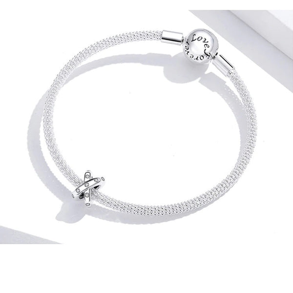 Charm Anhänger Kreuz Sterling Silber - FALKENKOENIG SCHMUCK & Piercing Online Shop