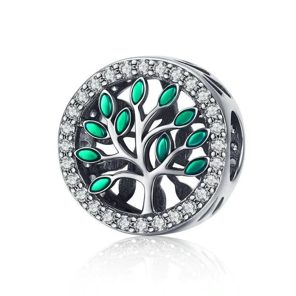 Charm Anhänger Baum des Lebens Sterling Silber - FALKENKOENIG SCHMUCK & Piercing Online Shop