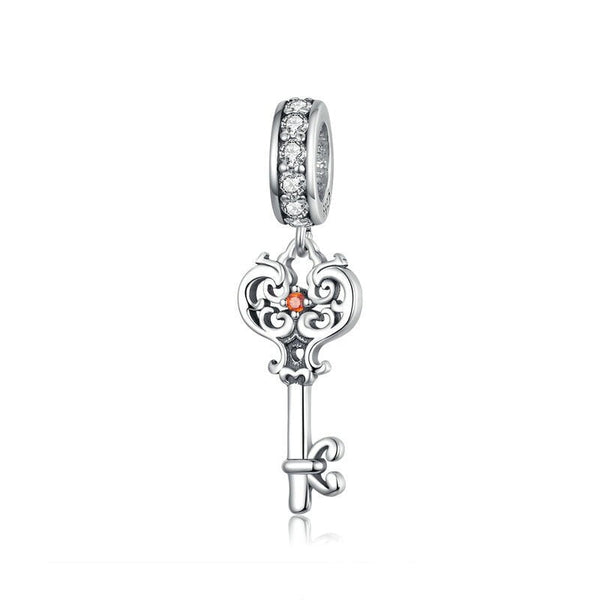 Charm Anhänger Schlüssel Sterling Silber - FALKENKOENIG SCHMUCK & Piercing Online Shop