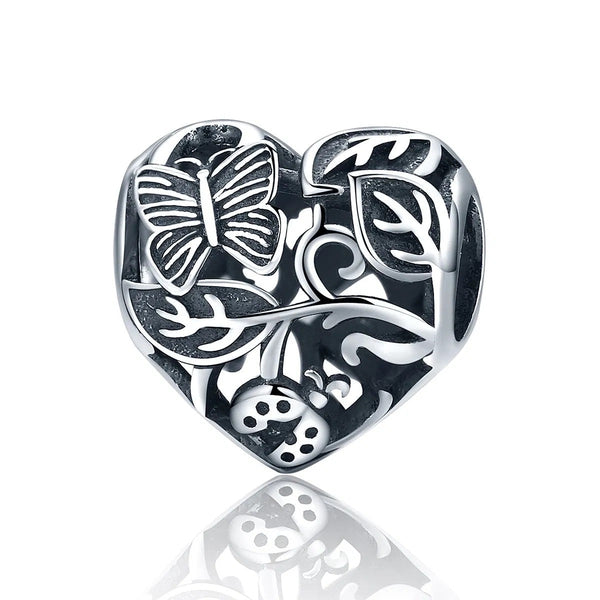 Charm Anhänger Schmetterling Sterling Silber - FALKENKOENIG SCHMUCK & Piercing Online Shop