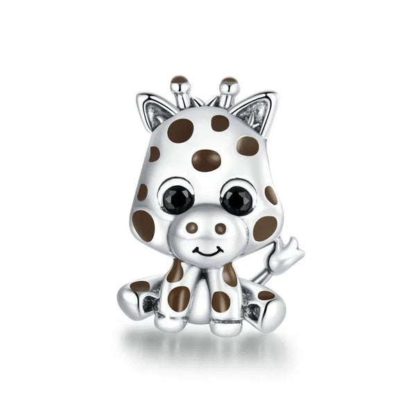 Charm Anhänger Baby Giraffe Sterling Silber - FALKENKOENIG SCHMUCK & Piercing Online Shop