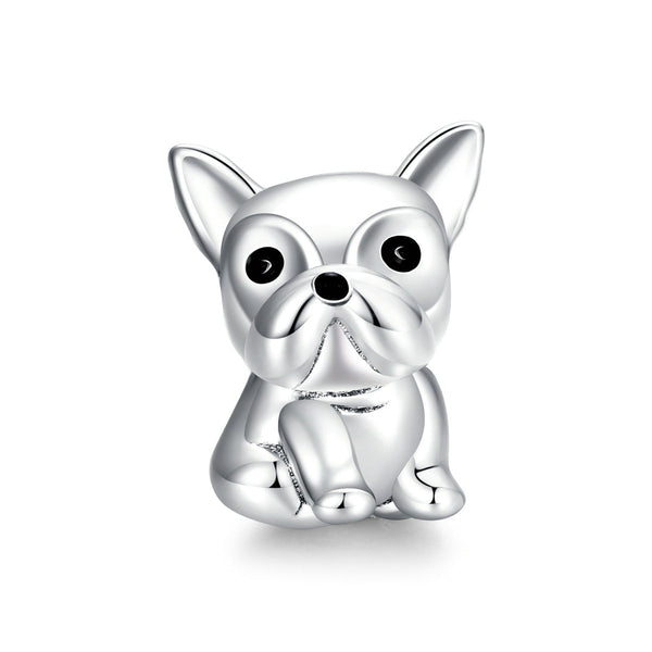 Charm Anhänger Bulldogge Sterling Silber - FALKENKOENIG SCHMUCK & Piercing Online Shop