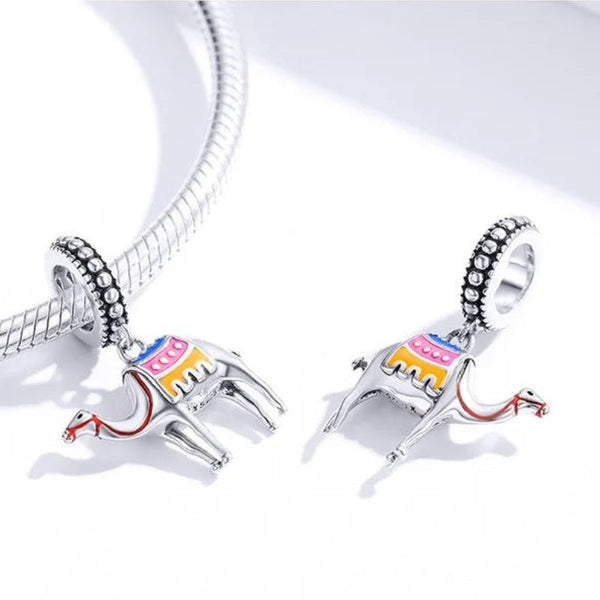 Kamel Charm-Anhänger 925er Silber