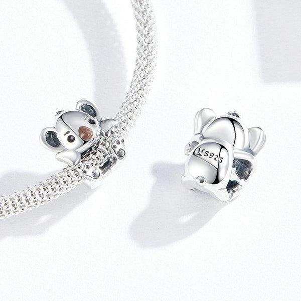 Charm Anhänger Koala Bär Sterling Silber - FALKENKOENIG SCHMUCK & Piercing Online Shop