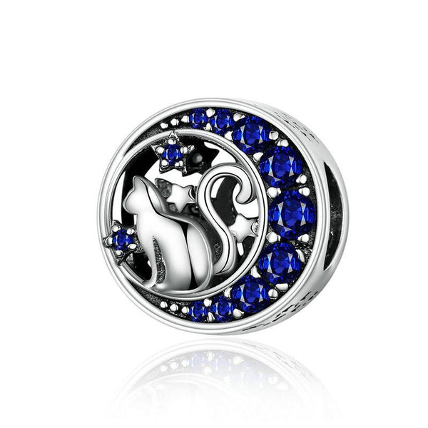 Charm Anhänger Katzen Sterling Silber - FALKENKOENIG SCHMUCK & Piercing Online Shop