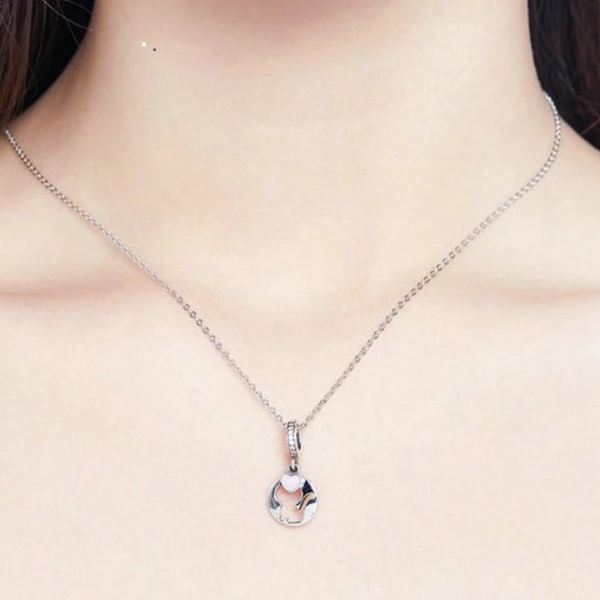 Charm Anhänger Katze Sterling Silber - FALKENKOENIG SCHMUCK & Piercing Online Shop