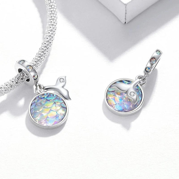 Charm Anhänger Flosse Sterling Silber - FALKENKOENIG SCHMUCK & Piercing Online Shop