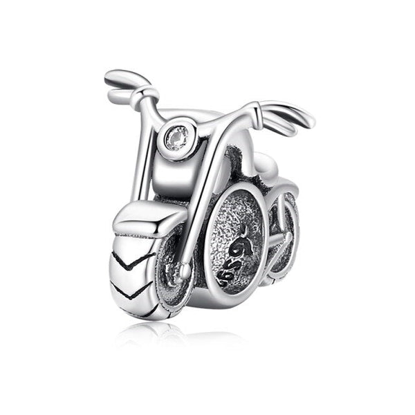 Charm Anhänger Motorrad Sterling Silber - FALKENKOENIG SCHMUCK & Piercing Online Shop