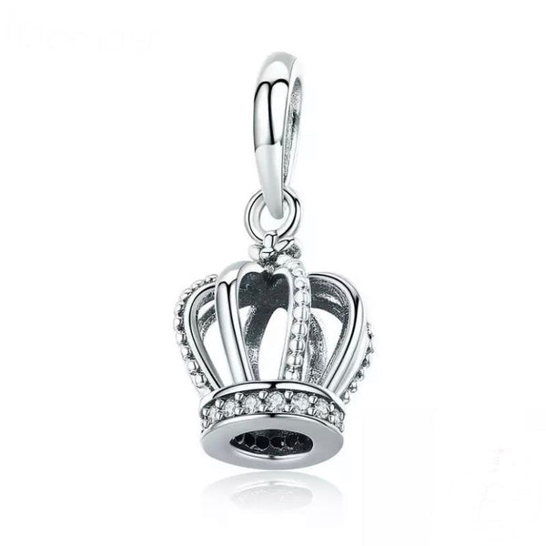 Charm Anhänger Krone Sterling Silber - FALKENKOENIG SCHMUCK & Piercing Online Shop