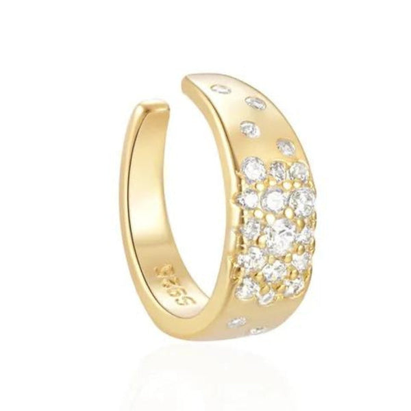 Ear Cuff Kristall Ohrklemme 925er Silber