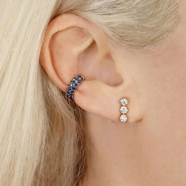 Ear Cuff Bunt Ohrklemme 925er Silber