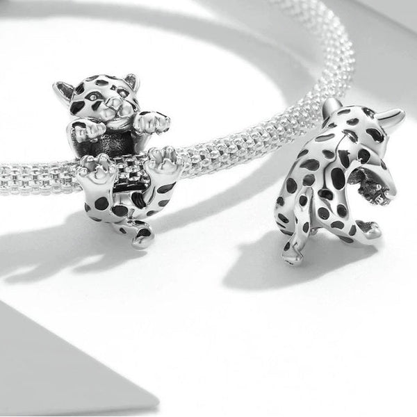 Charm Anhänger Baby Gepard Sterling Silber - FALKENKOENIG SCHMUCK & Piercing Online Shop
