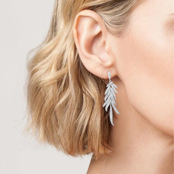 Ohrringe Martini mit Kristallen - FALKENKOENIG SCHMUCK & Piercing Online Shop