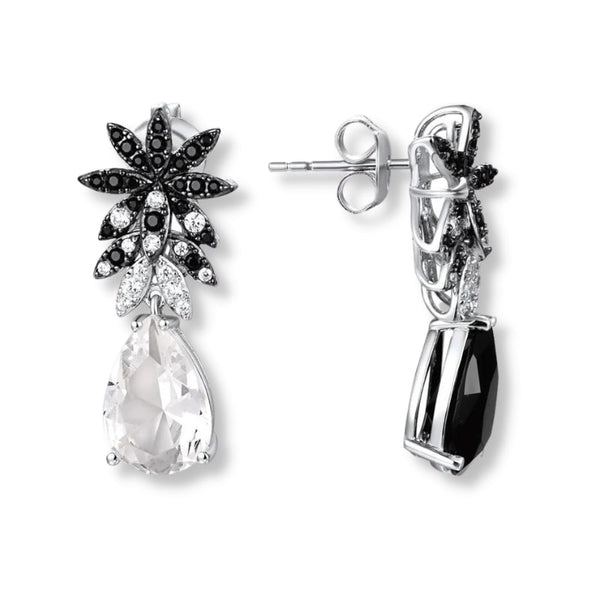 Ohrringe Malibu mit Kristallen - FALKENKOENIG SCHMUCK & Piercing Online Shop