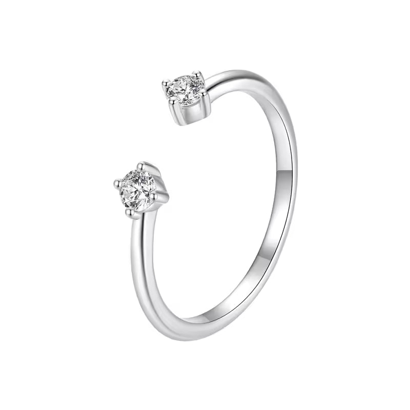 Darling Open Ring Silver 925er Silber - FALKENKOENIG SCHMUCK & Piercing Online Shop