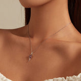 Tropfendes Herz Anhänger Sterling Silber - FALKENKOENIG SCHMUCK & Piercing Online Shop