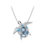Halskette Schildkröte Sterlingsilber - FALKENKOENIG SCHMUCK & Piercing Online Shop
