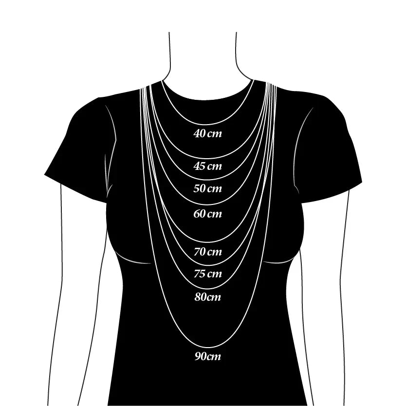 Basic Gold Halskette 925er Silber - FALKENKOENIG SCHMUCK & Piercing Online Shop