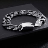 Edelstahl Armband Herren Massiv Heavy Chain - FALKENKOENIG SCHMUCK & Piercing Online Shop