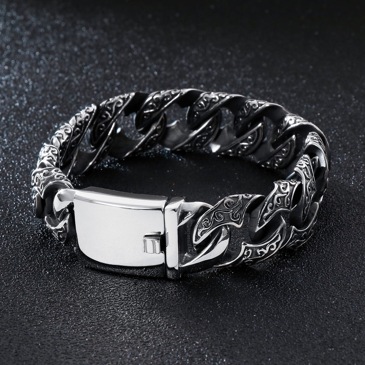 Edelstahl Armband Herren Massiv Heavy Chain - FALKENKOENIG SCHMUCK & Piercing Online Shop