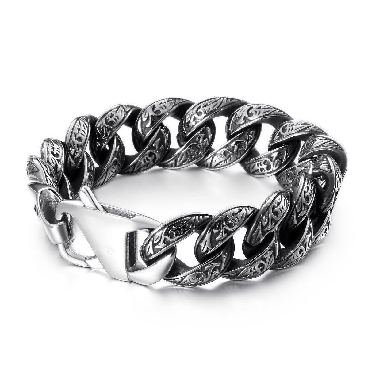 Edelstahl Armband Herren Massiv Heavy Chain - FALKENKOENIG SCHMUCK & Piercing Online Shop