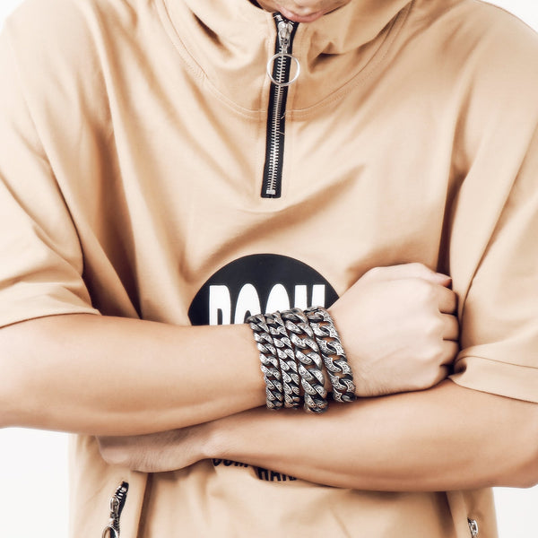 Edelstahl Armband Herren Massiv Heavy Chain - FALKENKOENIG SCHMUCK & Piercing Online Shop