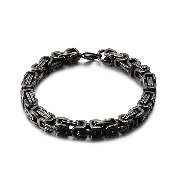 Edelstahl Armband Königskette Vintage - FALKENKOENIG SCHMUCK & Piercing Online Shop