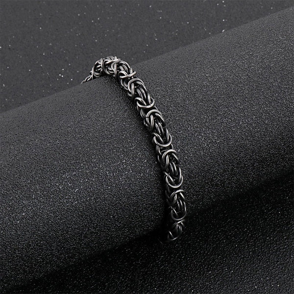 Edelstahl Armband Vintage Design - FALKENKOENIG SCHMUCK & Piercing Online Shop