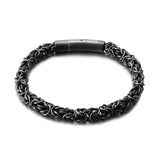 Edelstahl Armband Vintage Design - FALKENKOENIG SCHMUCK & Piercing Online Shop