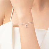 Sternenhimmel Armband Kristall Silber - FALKENKOENIG SCHMUCK & Piercing Online Shop