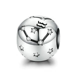 Sternzeichen Charm Anhänger Sterling Silber Kristall - FALKENKOENIG SCHMUCK & Piercing Online Shop