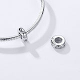 Charm Anhänger Stopper Sterling Silber Kristall - FALKENKOENIG SCHMUCK & Piercing Online Shop