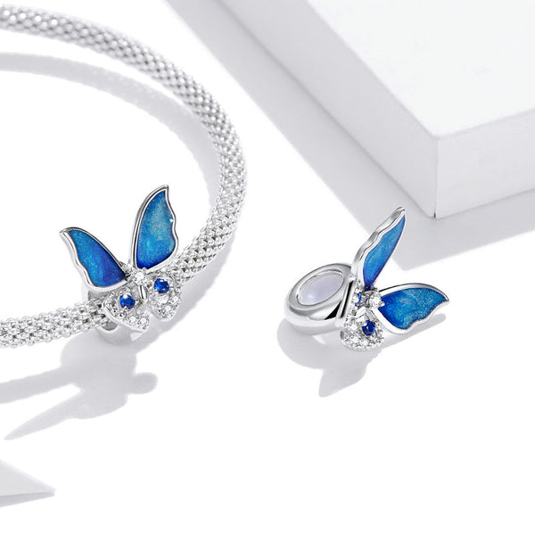 Charm Anhänger Schmetterling Sterling Silber - FALKENKOENIG SCHMUCK & Piercing Online Shop