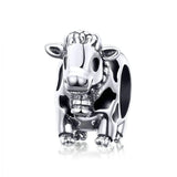 Charm Anhänger Kuh Sterling Silber - FALKENKOENIG SCHMUCK & Piercing Online Shop