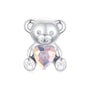 Baer Herzilein Charm 925er Silber - FALKENKOENIG SCHMUCK & Piercing Online Shop
