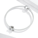 Charm Anhänger Kutsche Sterling Silber Kristall - FALKENKOENIG SCHMUCK & Piercing Online Shop