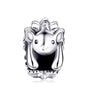 Igel Charm aus 925er Silber ohne Kristalle – liebevoll gestalteter Tieranhänger als Symbol für Schutz, Achtsamkeit und innere Stärke.
