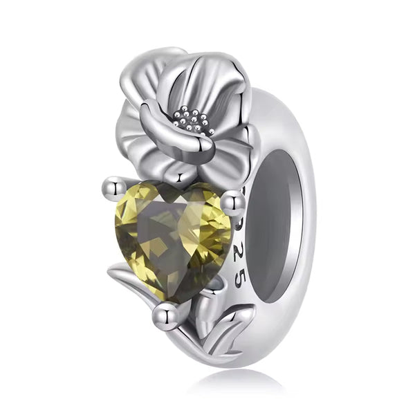 Sternzeichen Stopper Charm 925er Silber