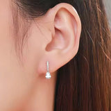 Tropfen Ohrringe mit funkelndem Kristall – stilvolle Eleganz & luxuriöser Glanz für besondere Momente. ✨💎