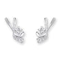 Ear Cuff Kristall Ohrklemme 925er Silber