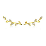 Ohrstecker Knospen Sterling Silber Kristall - FALKENKOENIG SCHMUCK & Piercing Online Shop